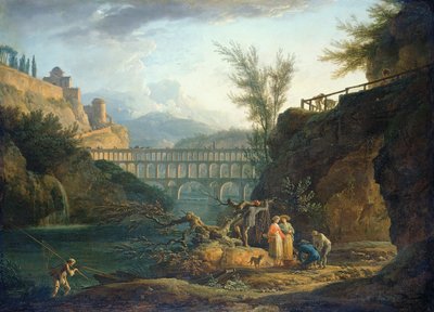 Mittag, 1760 von Claude Joseph Vernet